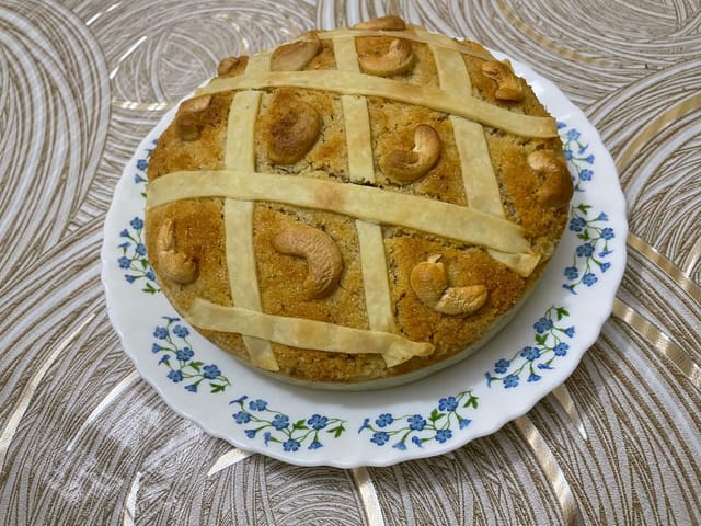 Batica - Traditional Goan Coconut Semolina Cake