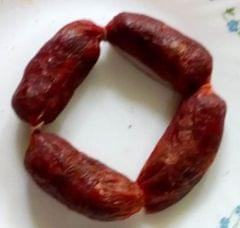 King-size Goa sausages